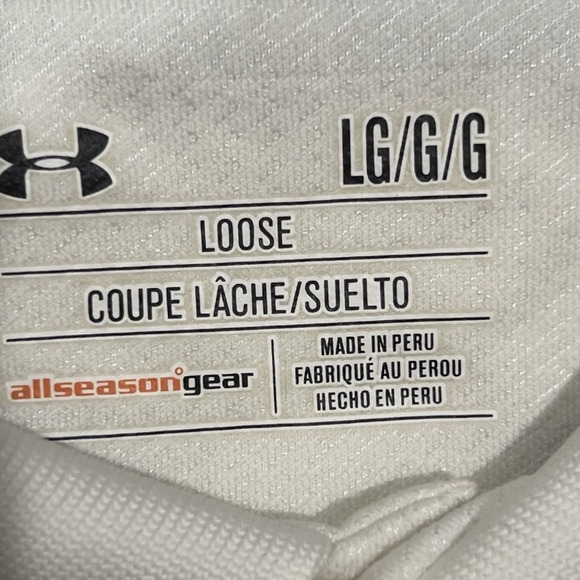 Under Armour Collared Polo Neck Jumper Pullover Top Men Size Large - Picture 5 of 7
